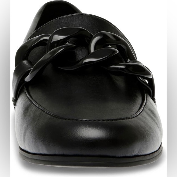 *NWT* Anne Klein / Lagas Chain Leather Loafer / Black / 7 - Picture 3 of 7